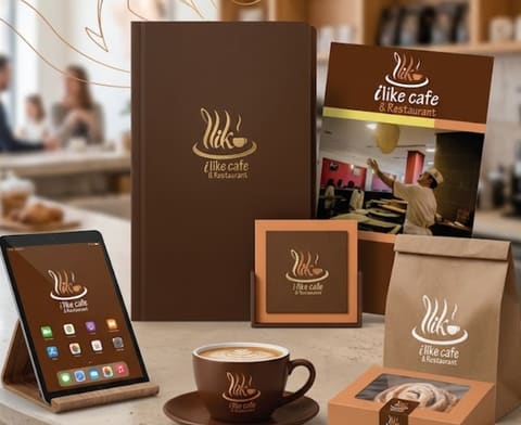 I Like Cafe Identity — Brand Identity